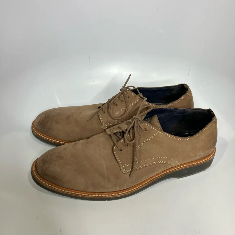 Cole Haan leather Oxford shoes brown tan men’s size 10.5 business casual neutral
